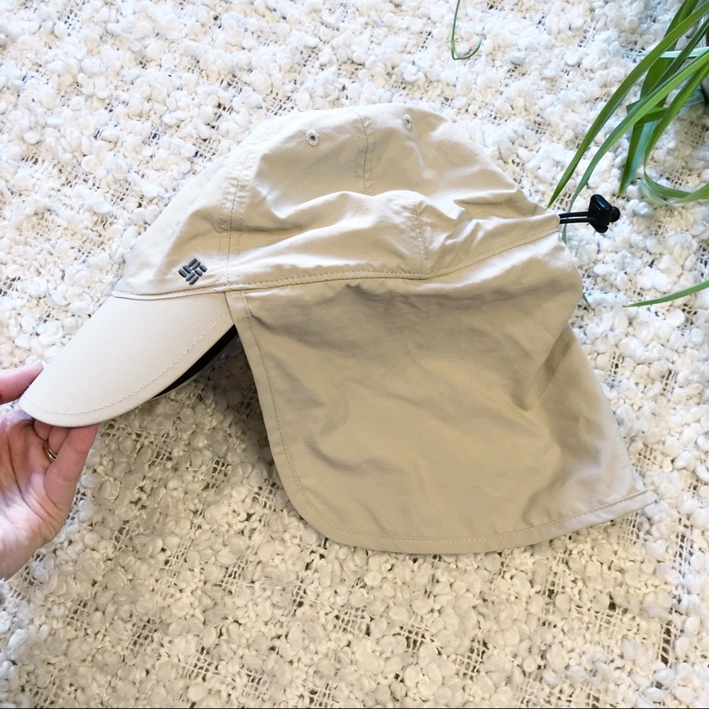 Columbia Tan Schooner Bank Cachalot Sun Protection Hat